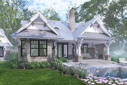 Craftsman House Plan #9401-00132 Elevation Photo