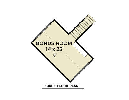 Bonus Room for House Plan #2464-00175