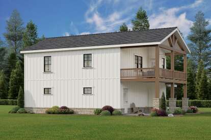 Modern Farmhouse House Plan #009-00461 Elevation Photo