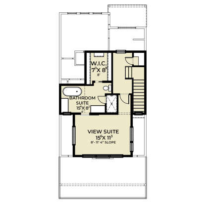 Third Floor for House Plan #2464-00176