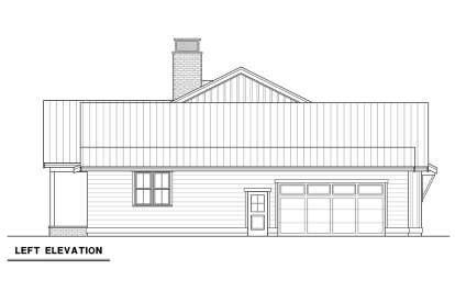 Modern Farmhouse House Plan #2464-00177 Elevation Photo