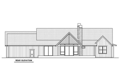 Modern Farmhouse House Plan #2464-00178 Elevation Photo