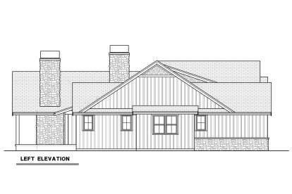 Modern Farmhouse House Plan #2464-00178 Elevation Photo