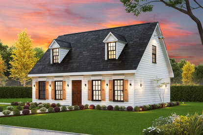 Traditional House Plan #699-00449 Elevation Photo