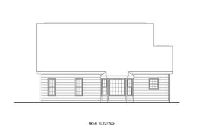 Traditional House Plan #699-00449 Elevation Photo