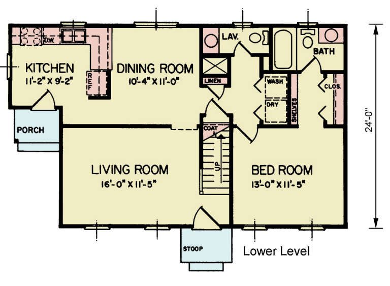 House Plan House Plan #33913 Drawing 1