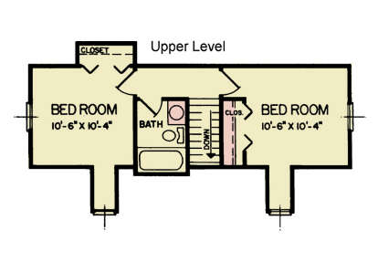 Second Floor for House Plan #699-00449