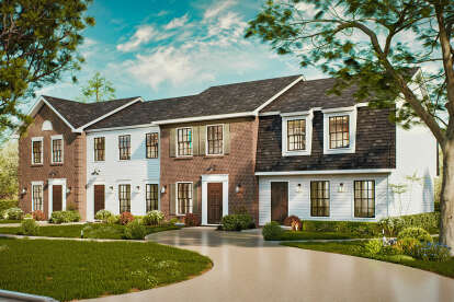 Traditional House Plan #699-00450 Elevation Photo