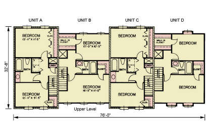 Second Floor for House Plan #699-00450