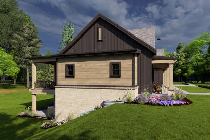 Modern Farmhouse House Plan #425-00063 Elevation Photo