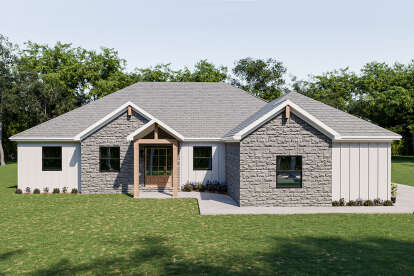 Craftsman House Plan #1462-00164 Elevation Photo