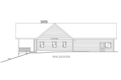 Craftsman House Plan #039-00793 Elevation Photo