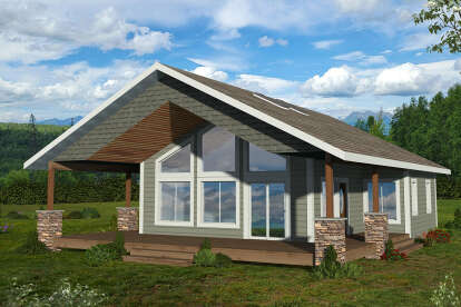 Craftsman House Plan #039-00794 Elevation Photo