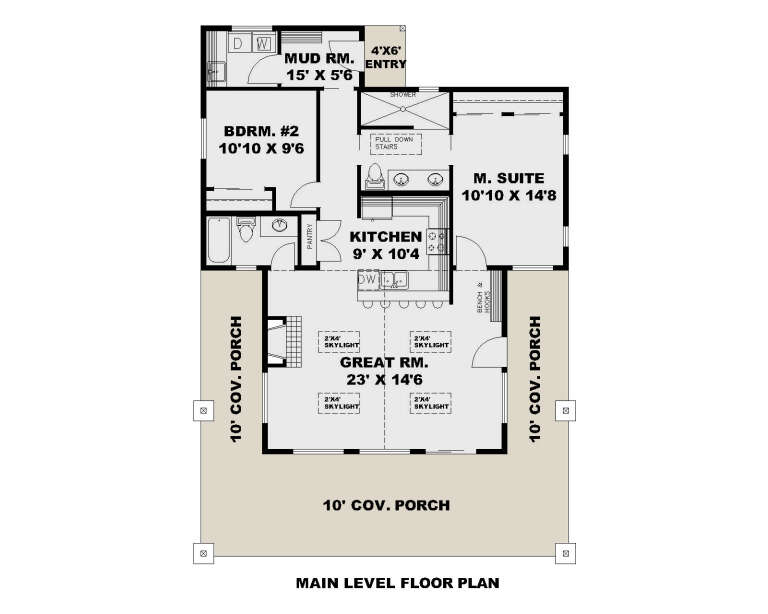 House Plan House Plan #33922 Drawing 1