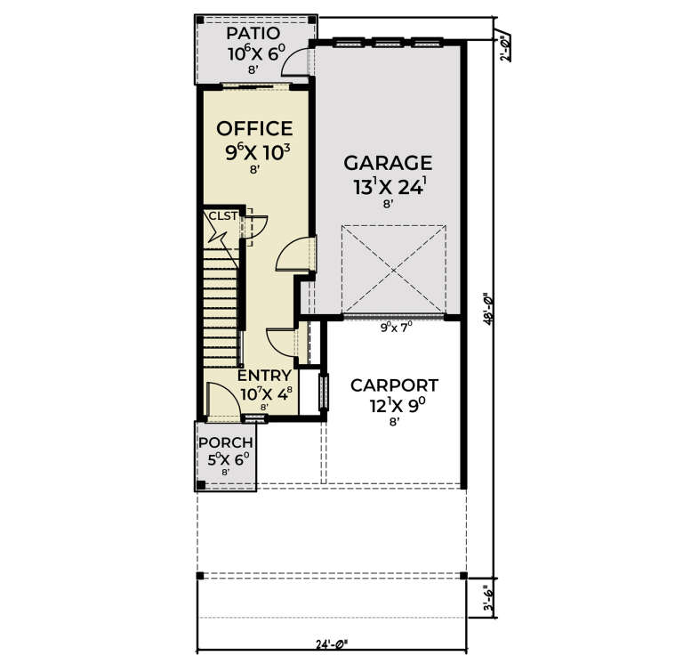 House Plan House Plan #33923 Drawing 1