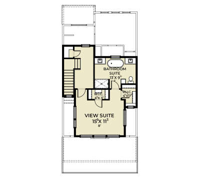 Third Floor for House Plan #2464-00181