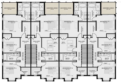 Second Floor for House Plan #5984-00036