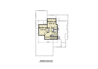 Second Floor for House Plan #2464-00183