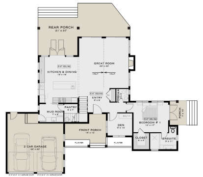 Main Floor for House Plan #5984-00038