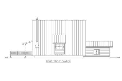 A Frame House Plan #039-00795 Elevation Photo