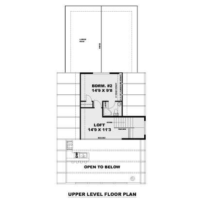 Second Floor for House Plan #039-00795