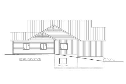 Modern Farmhouse House Plan #039-00796 Elevation Photo