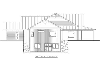 Modern Farmhouse House Plan #039-00796 Elevation Photo