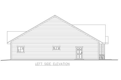 Craftsman House Plan #039-00797 Elevation Photo