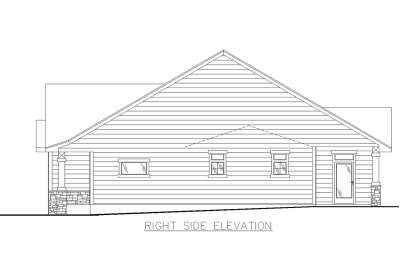 Craftsman House Plan #039-00797 Elevation Photo