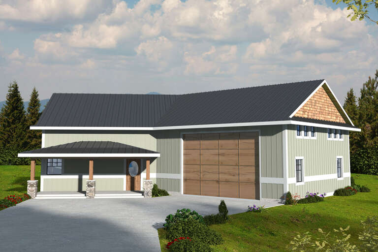 House Plan House Plan #33938 Front Elevation 