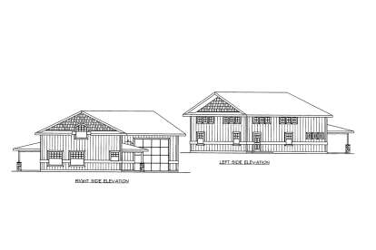 Barn House Plan #039-00798 Elevation Photo