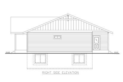 Country House Plan #039-00799 Elevation Photo