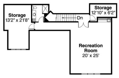 Floorplan 2 for House Plan #035-00409