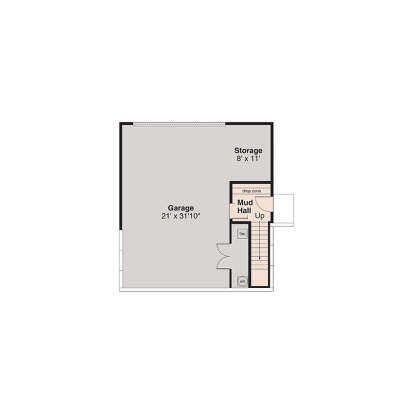 Basement for House Plan #035-01177