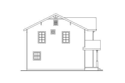 Traditional House Plan #035-01178 Elevation Photo