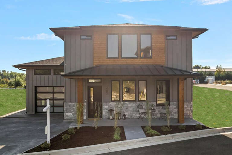 House Plan House Plan #33944 Front Elevation 