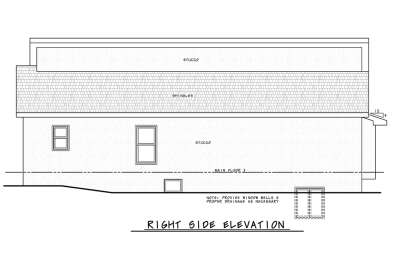 Contemporary House Plan #402-01848 Elevation Photo
