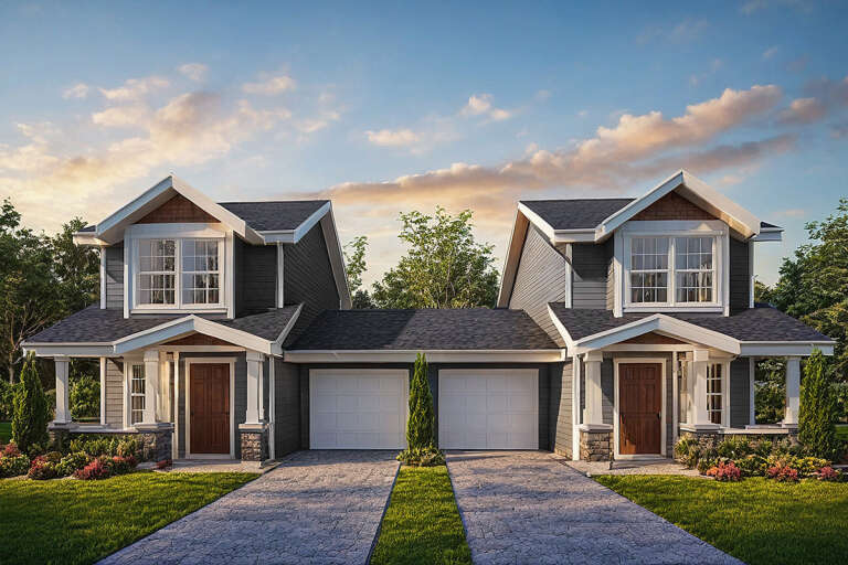 House Plan House Plan #33947 Front Elevation 