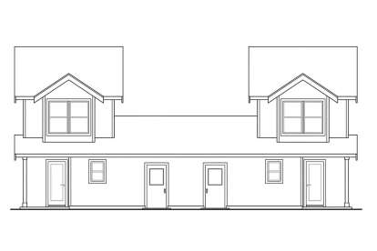 Craftsman House Plan #035-01181 Elevation Photo