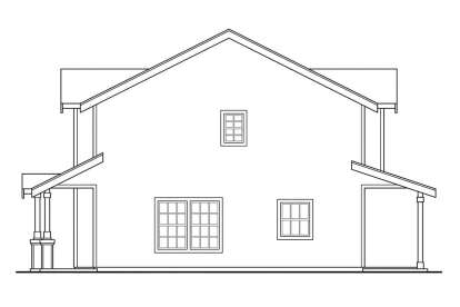 Craftsman House Plan #035-01181 Elevation Photo