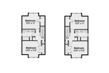 Second Floor for House Plan #035-01181