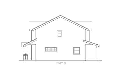 Craftsman House Plan #035-01182 Elevation Photo