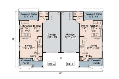 Main Floor for House Plan #035-01182