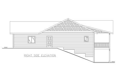 Country House Plan #039-00800 Elevation Photo