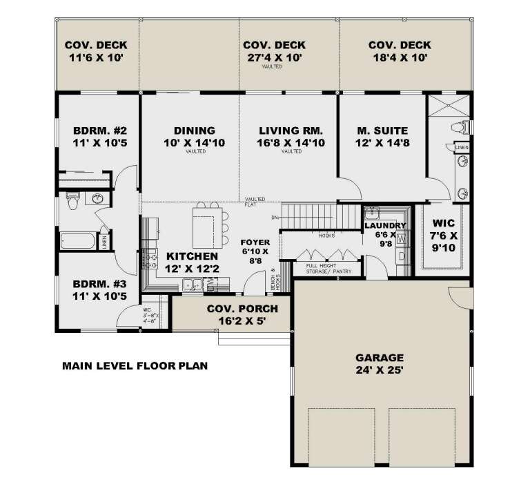 House Plan House Plan #33949 Drawing 1