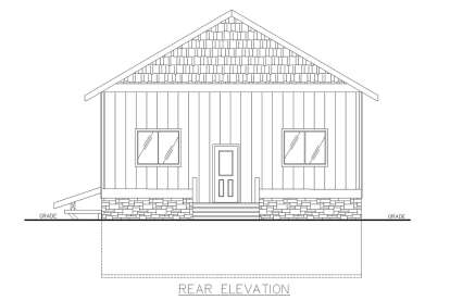 Mountain House Plan #039-00805 Elevation Photo