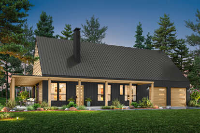 Barn House Plan #2464-00186 Elevation Photo