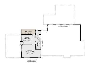 Second Floor for House Plan #5460-00012