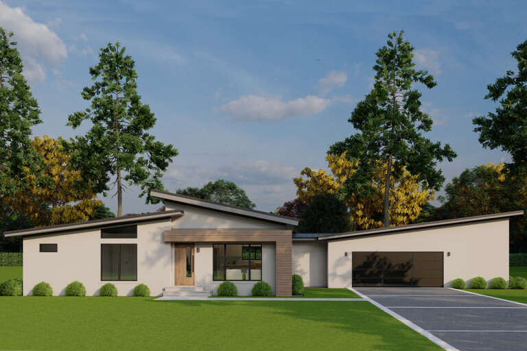 House Plan House Plan #33957 Front Elevation 