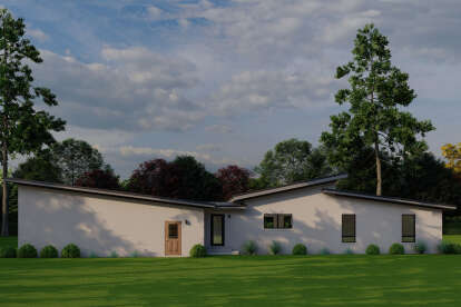 Contemporary House Plan #8318-00435 Elevation Photo